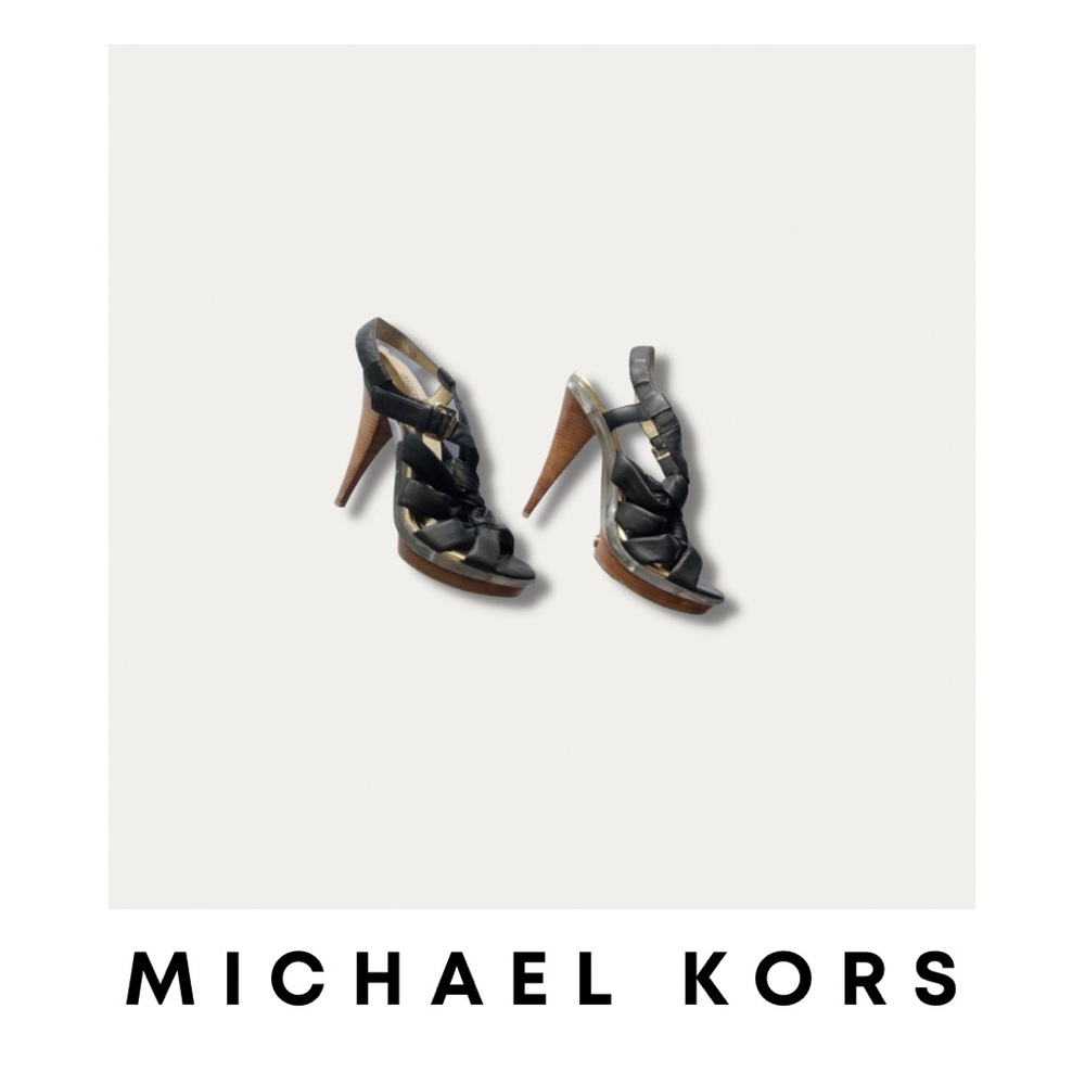 Michael Kors Braided Strap Sandals